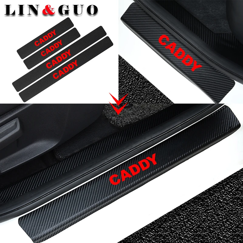 4pcs Car Door Sill Protector Car Styling Carbon Fiber Door Plate Scuff Protection Sticker fit for Volkswagen caddy Scirocco CC
4pcs Car Door Sill Protector Car Styling Carbon Fiber Door Plate Scuff Protection Sticker fit for Volkswagen caddy Scirocco CC