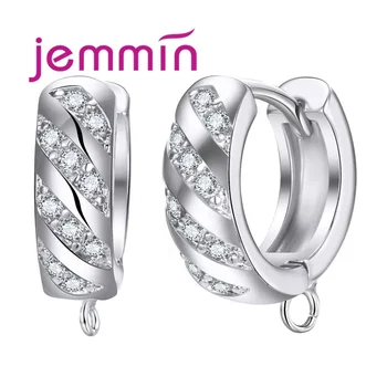 Prevailing Solid 925 Sterling Silver Good Selling Cubic Zirconia Earrings Hoop For Women Ladies Present Jewelry Crystal
Prevailing Solid 925 Sterling Silver Good Selling Cubic Zirconia Earrings Hoop For Women Ladies Present Jewelry Crystal
