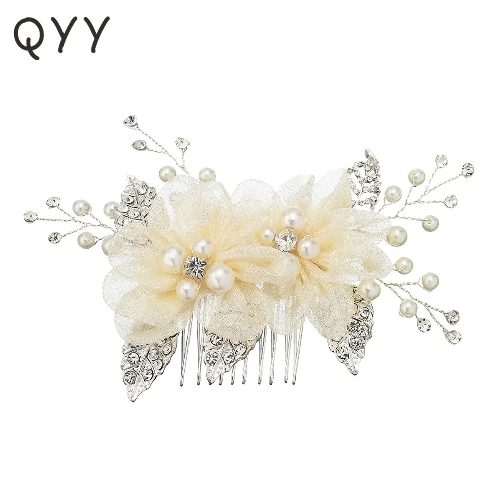 QYY Newest Fashion Pearl Wedding Hair Accessories Pearl Hair Clips 2019 bridal Hair Comb Pins for Women 
QYY Newest Fashion Pearl Wedding Hair Accessories Pearl Hair Clips 2019 bridal Hair Comb Pins for Women