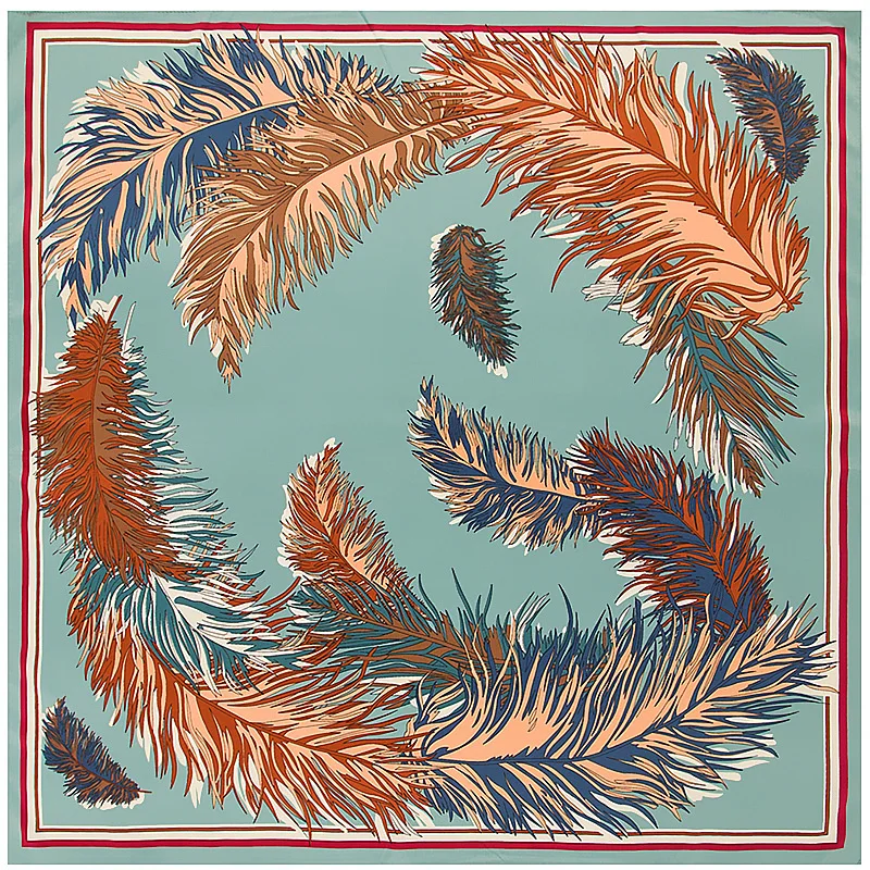 women square shawl scarves Feather Wing Ethnic Cultures 100*100cm black silk scarf fashion female scarf outdoor accessories
women square shawl scarves Feather Wing Ethnic Cultures 100*100cm black silk scarf fashion female scarf outdoor accessories