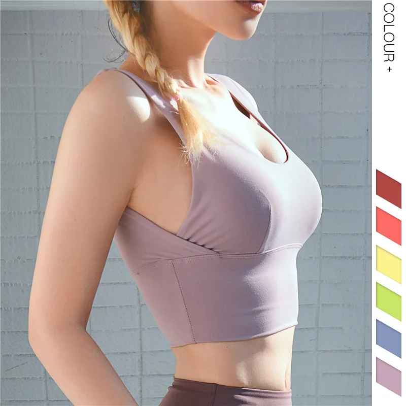 Female Backless Exercise Sport Bra Sports Wear Compression Underwear For Women Gym Top Fitness Brassiere Woman Yoga Bras Running
Female Backless Exercise Sport Bra Sports Wear Compression Underwear For Women Gym Top Fitness Brassiere Woman Yoga Bras Running