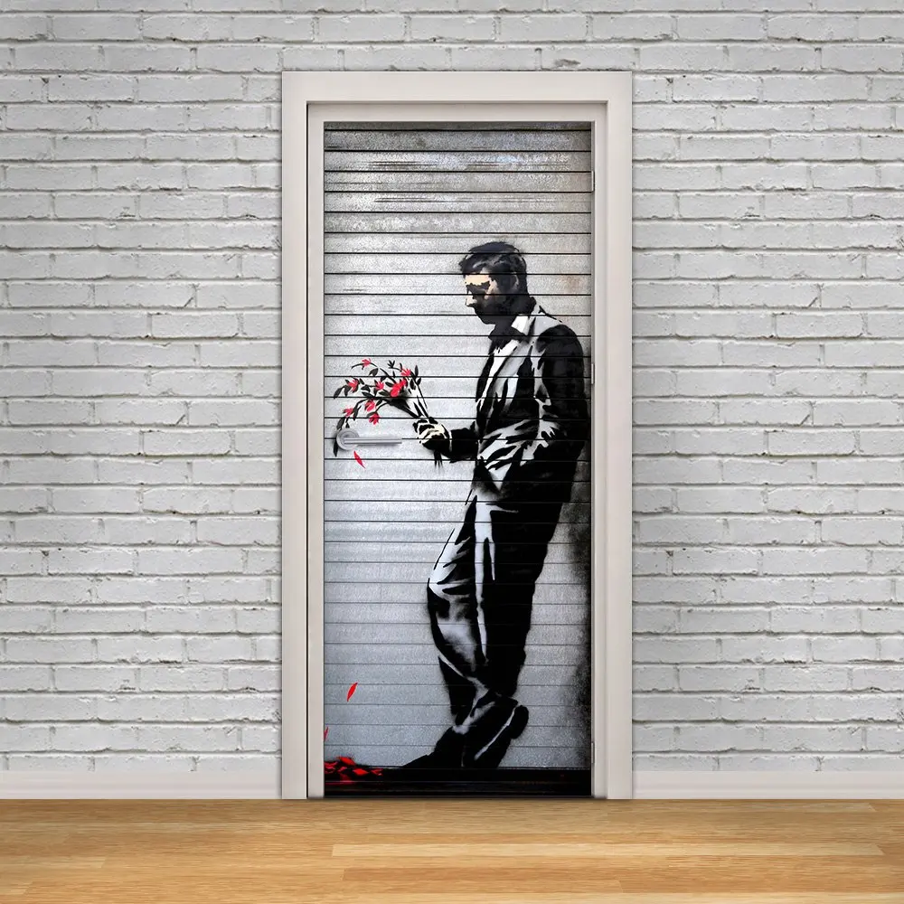 3D Door Mural Wait In Street Art Graffiti Door Sticker Wall Print Decal Wall Deco Wall Mural Photo self adhesive door wrap
3D Door Mural Wait In Street Art Graffiti Door Sticker Wall Print Decal Wall Deco Wall Mural Photo self adhesive door wrap