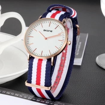 Brand Skone Men Women Watches Fashion Casual Sport Lovers Clock Simple Nylon Male Quartz Wrist Watch Relogio Masculino Feminino
Brand Skone Men Women Watches Fashion Casual Sport Lovers Clock Simple Nylon Male Quartz Wrist Watch Relogio Masculino Feminino