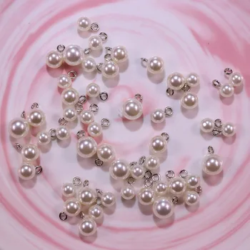 30pcs/lot New 8mm/10mm/12mm Imitation Pearl Charms Pendant Fit Bracelets Necklace DIY Metal Jewelry Making
30pcs/lot New 8mm/10mm/12mm Imitation Pearl Charms Pendant Fit Bracelets Necklace DIY Metal Jewelry Making