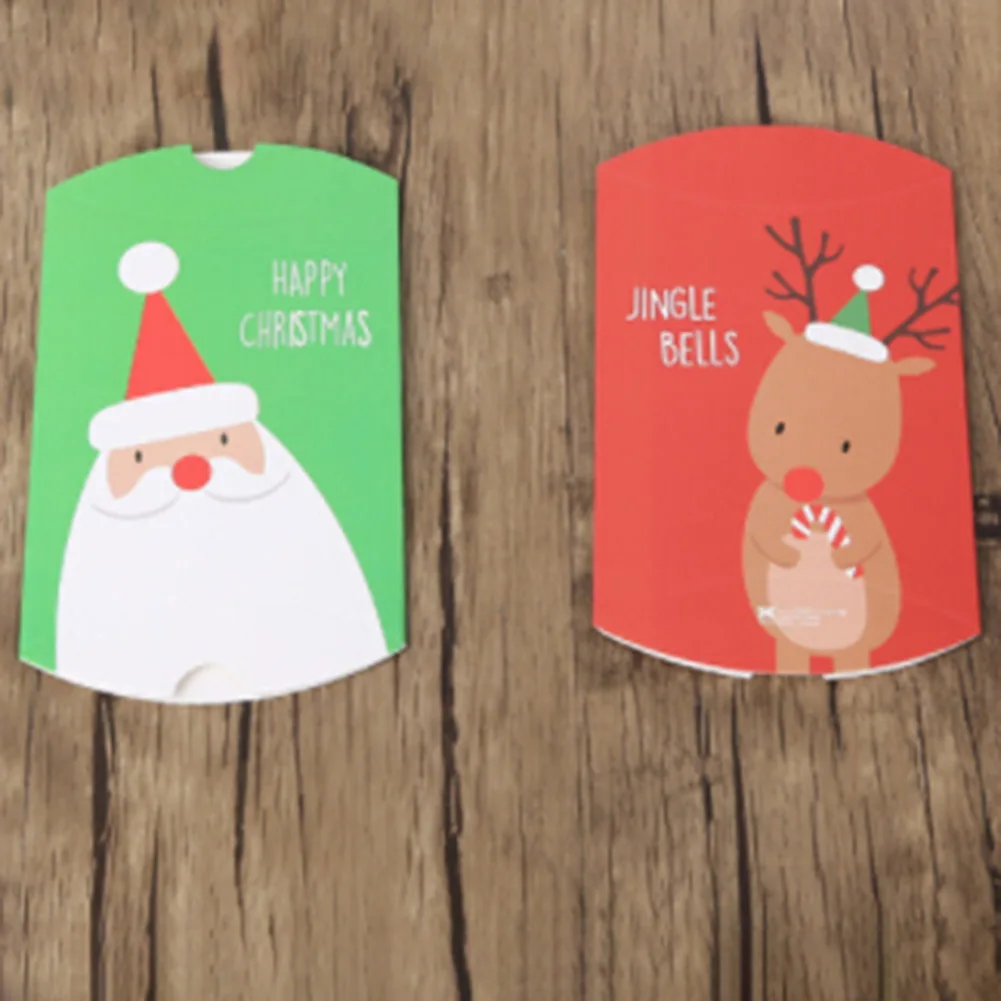 New Style Pillow Shape Box Candy Box Gift Box For Wedding Party Favor Decor Paperboard Christmas Gift Box
New Style Pillow Shape Box Candy Box Gift Box For Wedding Party Favor Decor Paperboard Christmas Gift Box