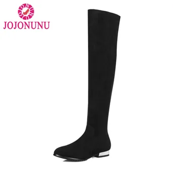 FITWEE Classic Flat Boots Women Winter Boots Real Genuine Leather Knee High Shoes Square Heel Long Boots Size 31-45
FITWEE Classic Flat Boots Women Winter Boots Real Genuine Leather Knee High Shoes Square Heel Long Boots Size 31-45