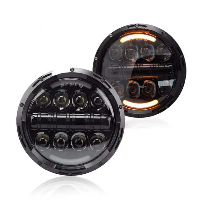 Hot sale car motorcycle led for jeep 80W 7inch round led headlight for Hummer H1 H3 For lada niva 4x4
Hot sale car motorcycle led for jeep 80W 7inch round led headlight for Hummer H1 H3 For lada niva 4x4