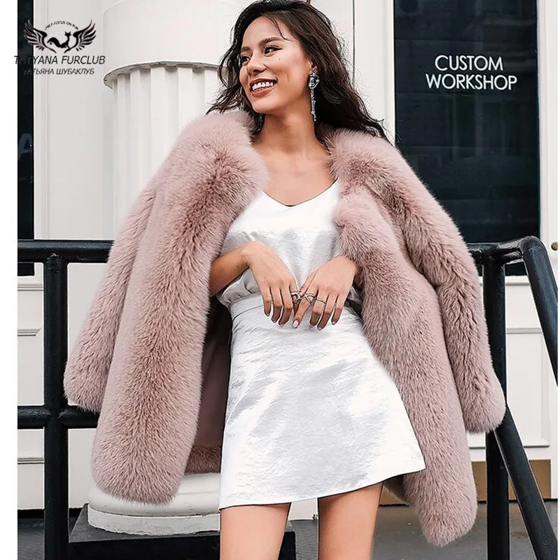 Tatyana Furclub Whole Skin Natural Real Fox Fur Coat Women Winter Luxury O-Neck Female Fox Fur Jacket Thick Warm Coats Plus size
Tatyana Furclub Whole Skin Natural Real Fox Fur Coat Women Winter Luxury O-Neck Female Fox Fur Jacket Thick Warm Coats Plus size