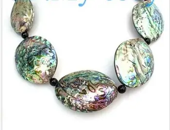 FREE SHIPPING>>> Big Oval Abalone & 8mm Black Round AA Necklace Silver Clasp 20"
FREE SHIPPING>>> Big Oval Abalone & 8mm Black Round AA Necklace Silver Clasp 20"
