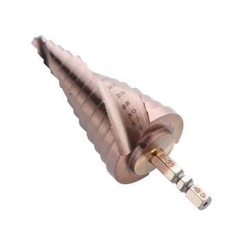 6-35mm M35 Cobalt Step Drill Bit Hex Shank Step Drill for Aluminum Stainless Steel M35 Cobalt Step Drill Bit Hex Shank
6-35mm M35 Cobalt Step Drill Bit Hex Shank Step Drill for Aluminum Stainless Steel M35 Cobalt Step Drill Bit Hex Shank