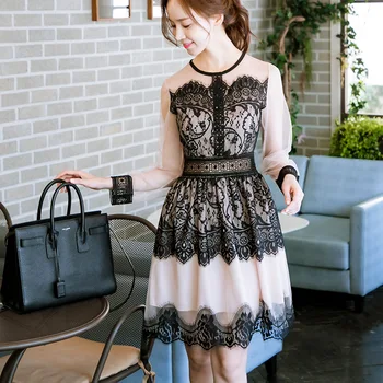 2019 new girls dresses long sleeve stitching lace dress teenage clothes dress for 13-20 years girl
2019 new girls dresses long sleeve stitching lace dress teenage clothes dress for 13-20 years girl