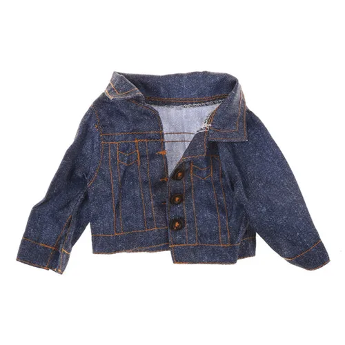 1pcs Doll Clothes 7*18*3cm Jeans Wear Winter Coat For Dolls Accessories For 18 Inch Doll
1pcs Doll Clothes 7*18*3cm Jeans Wear Winter Coat For Dolls Accessories For 18 Inch Doll