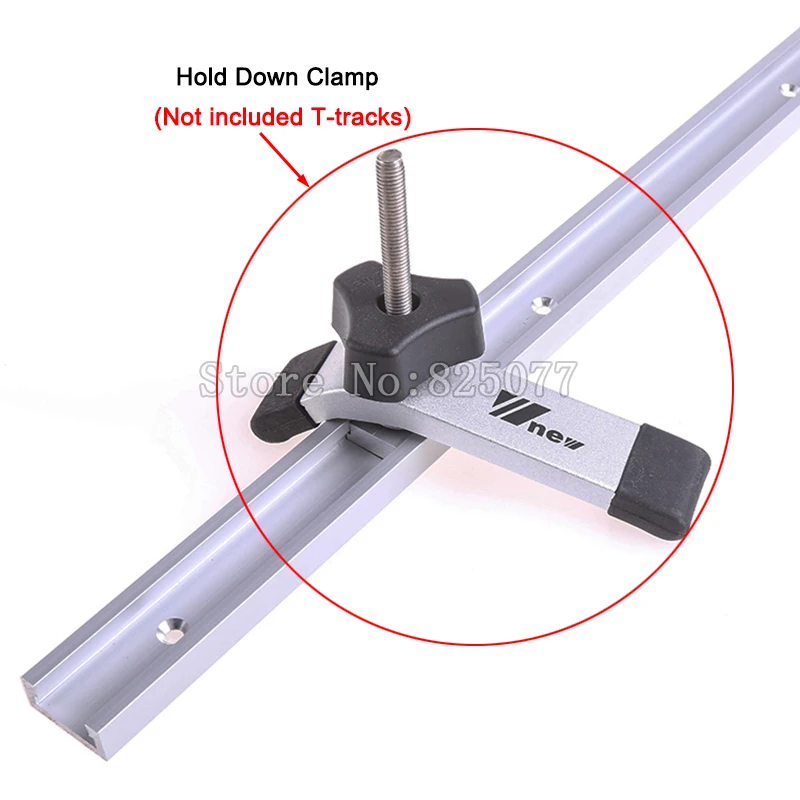 Quick Acting Hold Down Clamps Hold Down Device for T-Slot Clamp T-Tracks Wood working Tools KF1019
Quick Acting Hold Down Clamps Hold Down Device for T-Slot Clamp T-Tracks Wood working Tools KF1019
