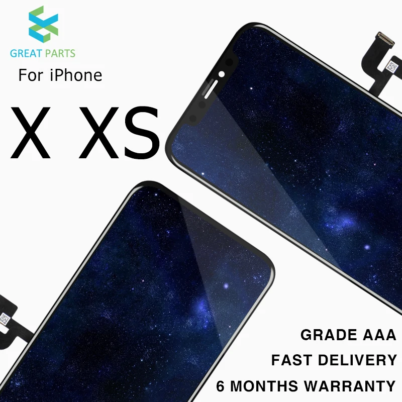 GREAT PARTS Amoled Oled For iPhone X LCD Display Screen For iPhone X Touch Screen Digitizer Assembly Replacement Free DHL
GREAT PARTS Amoled Oled For iPhone X LCD Display Screen For iPhone X Touch Screen Digitizer Assembly Replacement Free DHL