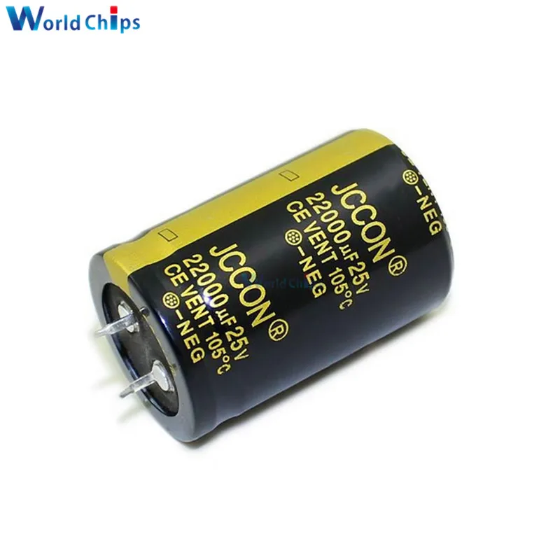 Aluminum Electrolytic Capacitor 25V 22000uF 30X45m 30*45mm Through Hole Electrolytic Capacitor High Frequency Low impedance
Aluminum Electrolytic Capacitor 25V 22000uF 30X45m 30*45mm Through Hole Electrolytic Capacitor High Frequency Low impedance