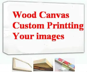 Image Free Ship Custom Wood Canvas Frame Abstract Landscape Combine Wall Art Pictue 36x24,18x12,12x12,inch Decorate Prints Wholesale