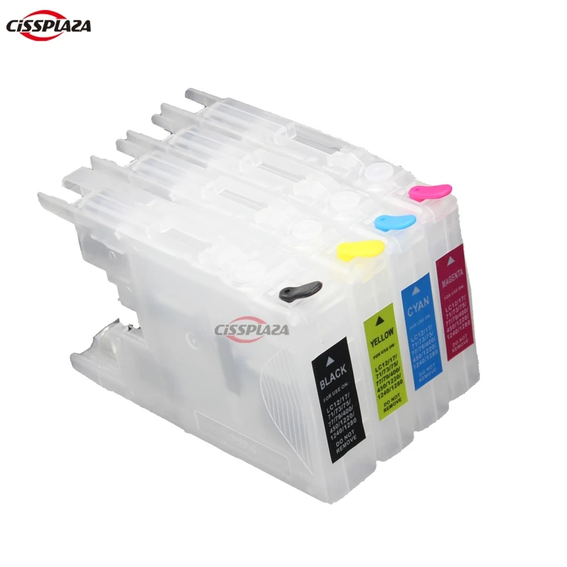 CISSPLAZA LC79 LC12 LC17 LC400 LC71 LC77 refillable ink cartridge compatible for MFCJ280W MFC J425W MFC J430W MFC J435W
CISSPLAZA LC79 LC12 LC17 LC400 LC71 LC77 refillable ink cartridge compatible for MFCJ280W MFC J425W MFC J430W MFC J435W