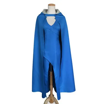 Game of Thrones Daenerys Targaryen Costume Blue Dress Cloak A Song of Ice and Fire Movie Cosplay Halloween Costumes for Women
Game of Thrones Daenerys Targaryen Costume Blue Dress Cloak A Song of Ice and Fire Movie Cosplay Halloween Costumes for Women