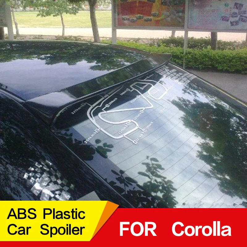 For Toyota corolla roof spoiler high quality ABS plastic 2006-2013year customize color DIY paint glass rear spoiler
For Toyota corolla roof spoiler high quality ABS plastic 2006-2013year customize color DIY paint glass rear spoiler