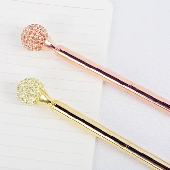 Luxury Black Ink Handmade Signature Pen Retro Diamond Electroplated Metal Pen With Pen Box for Gift Gold Gold Ballpen
Luxury Black Ink Handmade Signature Pen Retro Diamond Electroplated Metal Pen With Pen Box for Gift Gold Gold Ballpen
