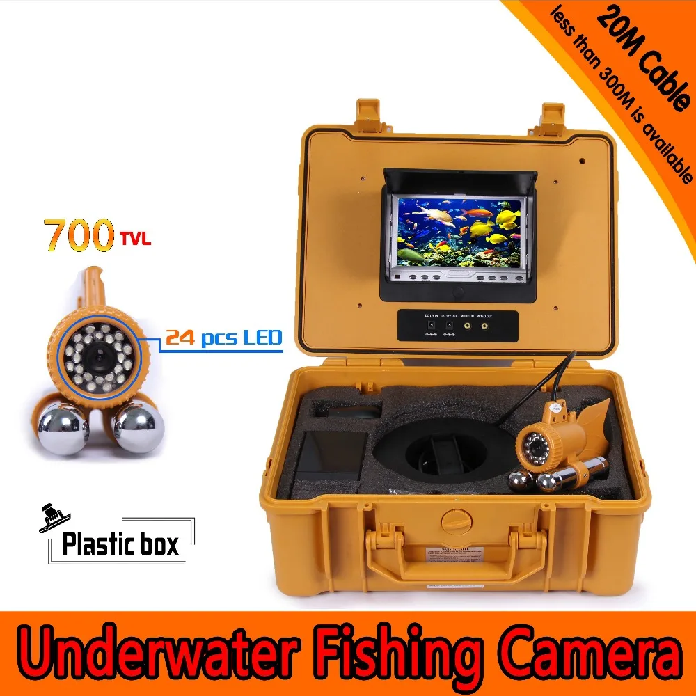 (1 Set) 20M Cable 7 inch TFT-LCD Color Screen HD700TVL CMOS Fish finder Inspection Camera Underwater Fishing camera dual-pandent
(1 Set) 20M Cable 7 inch TFT-LCD Color Screen HD700TVL CMOS Fish finder Inspection Camera Underwater Fishing camera dual-pandent