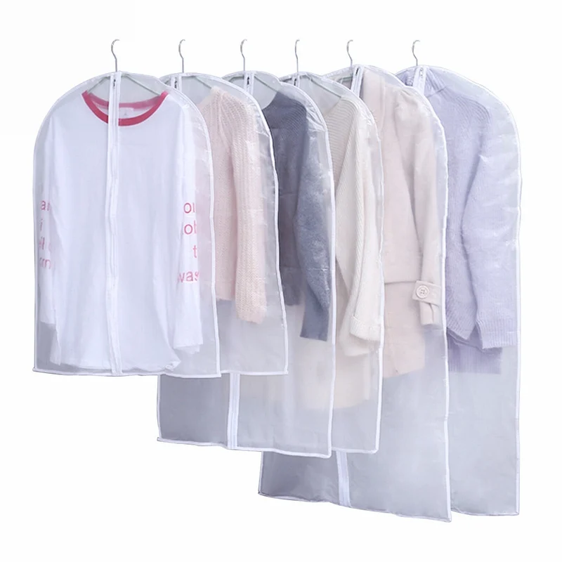 Junejour 6Pcs Clothes Dust Cover with Zipper Storage Bag Garment Costume Protector Suit Case Home Organizer Non-Woven Travel Bag
Junejour 6Pcs Clothes Dust Cover with Zipper Storage Bag Garment Costume Protector Suit Case Home Organizer Non-Woven Travel Bag