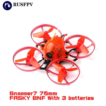 Happymodel Snapper7 75mm Crazybee F3 OSD 5A BL_S ESC 1S Brushless Whoop FPV Racing Drone Frky BNF With 3 batteries
Happymodel Snapper7 75mm Crazybee F3 OSD 5A BL_S ESC 1S Brushless Whoop FPV Racing Drone Frky BNF With 3 batteries