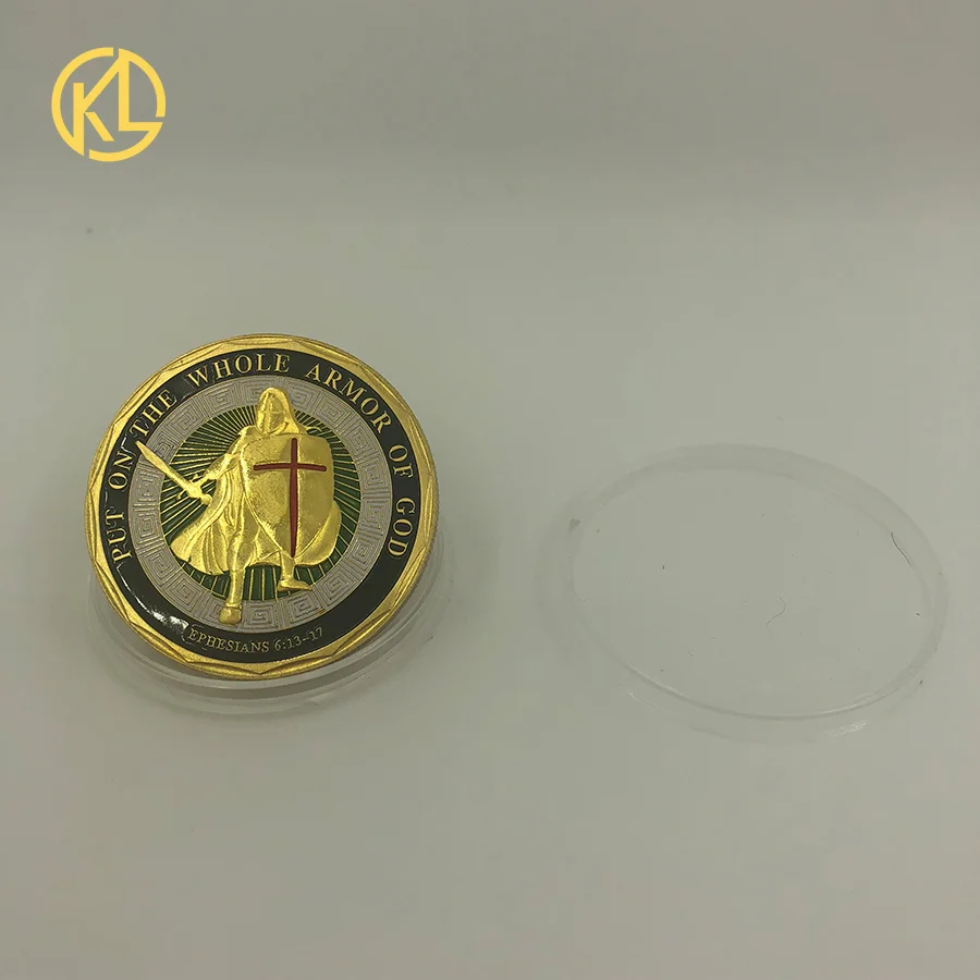 New product for Guard the soldiers commemorative coin god armor collection of commemorative gifts Challenge Coin Gift
New product for Guard the soldiers commemorative coin god armor collection of commemorative gifts Challenge Coin Gift