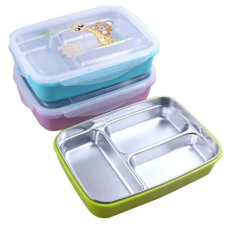 Children Kids Stainless Steel Lunch Box Picnic Office Bento School Food Container Microwavable Thermal Crisper
Children Kids Stainless Steel Lunch Box Picnic Office Bento School Food Container Microwavable Thermal Crisper