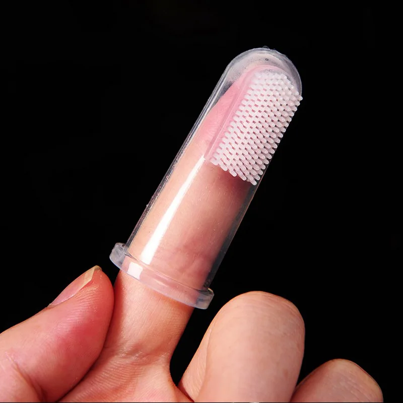 Super Soft Silicone Pet Finger Toothbrush Teddy Dog Brush Teeth Care Dog Cat Cleaning Supplies
Super Soft Silicone Pet Finger Toothbrush Teddy Dog Brush Teeth Care Dog Cat Cleaning Supplies