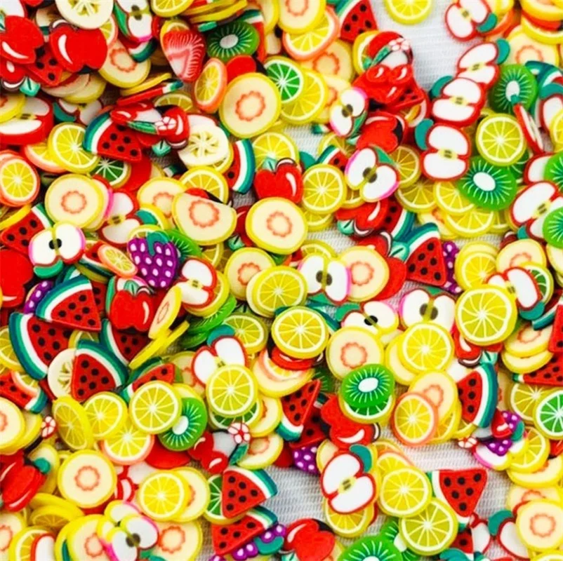 1000Pcs/Bag Nail Art Polymer Clay Canes Fruit fimo slice Set Gel Polish Tips Fashion DIY Cute Summer Watermelon Decor Decals Kit
1000Pcs/Bag Nail Art Polymer Clay Canes Fruit fimo slice Set Gel Polish Tips Fashion DIY Cute Summer Watermelon Decor Decals Kit