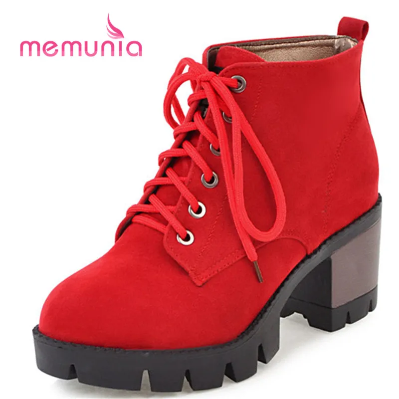 MEMUNIA large size 32-43 women boots elegant cross tied fashion boots high heels platform boots 2020 new ankle boots
MEMUNIA large size 32-43 women boots elegant cross tied fashion boots high heels platform boots 2020 new ankle boots