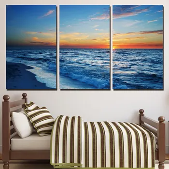 3 Piece Canvas Art Beach Wave Sunset Home Decoration Wall Art Painting Canvas Prints Picture For Living Room Poster
3 Piece Canvas Art Beach Wave Sunset Home Decoration Wall Art Painting Canvas Prints Picture For Living Room Poster