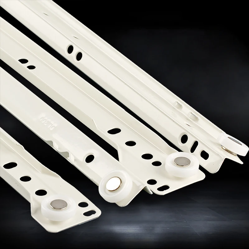 Drawer Track Slides Two Cabinet Rails Thickening Computer Table Chute Clothing Cabinets Keyboard Roller Pulley Furniture
Drawer Track Slides Two Cabinet Rails Thickening Computer Table Chute Clothing Cabinets Keyboard Roller Pulley Furniture
