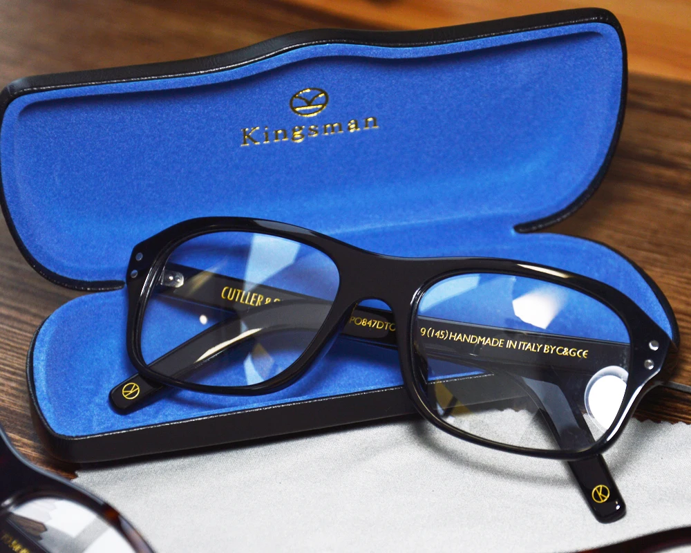 Kinsman2 The Golend Circle Clear Lens Black Top Acetate Optical Glasses Eyewear Anti-blue-ray Sun-Guard Lens Glass
Kinsman2 The Golend Circle Clear Lens Black Top Acetate Optical Glasses Eyewear Anti-blue-ray Sun-Guard Lens Glass