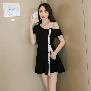 Fashion women elegant new arrival temperament sexy off shoulder mini dress and short pant classical party cute 2 pieces set
Fashion women elegant new arrival temperament sexy off shoulder mini dress and short pant classical party cute 2 pieces set