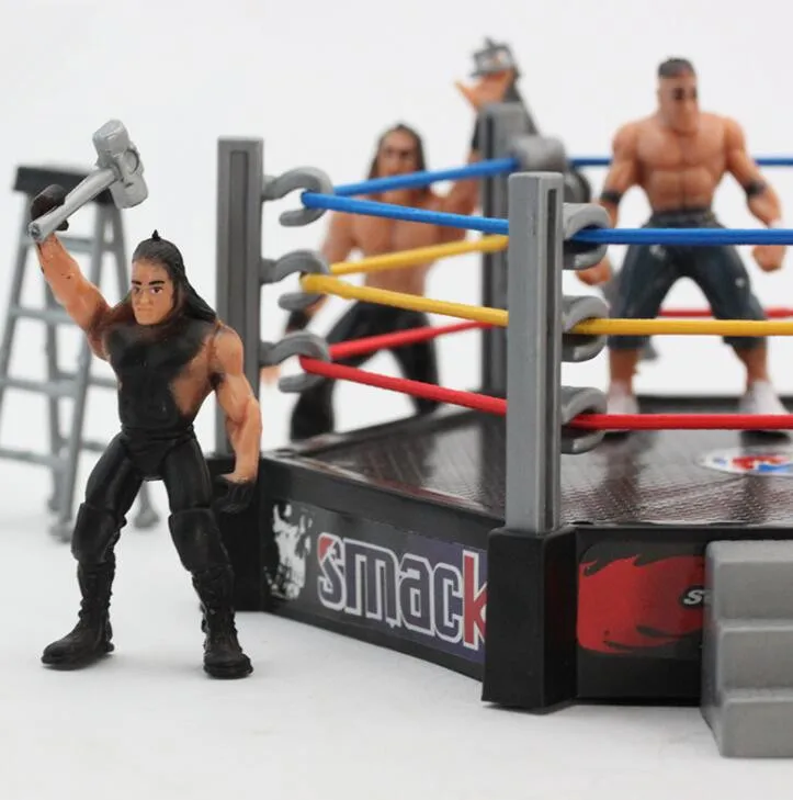 Wrestling Club Wrestler Athlete Gladiator Model Doll Warrior Toy Set with Fighting Station and Cage Arena Ring Gift for Children
Wrestling Club Wrestler Athlete Gladiator Model Doll Warrior Toy Set with Fighting Station and Cage Arena Ring Gift for Children