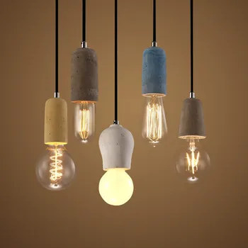 creative brief colorful Concrete single head pendent lamp for reading room dining room E27 90-265v 1373
creative brief colorful Concrete single head pendent lamp for reading room dining room E27 90-265v 1373