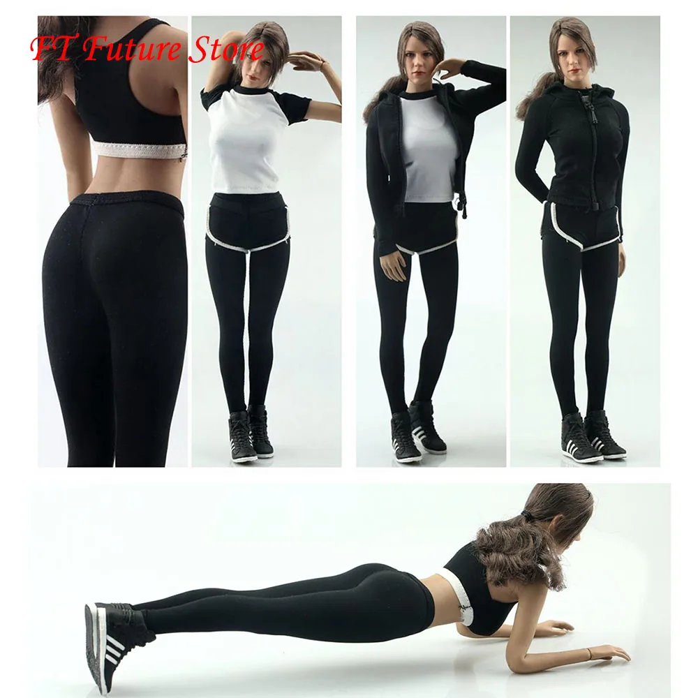FA007 1/6 Female Figure Clothes Set Yoga Clothing Fitness Wear Hoodie Sweatshirt Sweatpants Suit Accessory for 12'' Action Body
FA007 1/6 Female Figure Clothes Set Yoga Clothing Fitness Wear Hoodie Sweatshirt Sweatpants Suit Accessory for 12'' Action Body