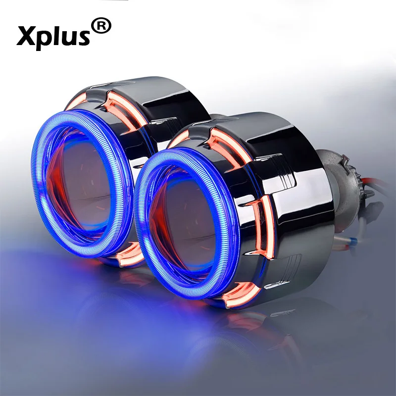 Xplus 55W Double Angel Eye 3'' inch aircraft aluminium 55W H1 H3 H4 H7 H8 H10 H11 9005/6 Bi-xenon Projector Lens Devil Eye 12C
Xplus 55W Double Angel Eye 3'' inch aircraft aluminium 55W H1 H3 H4 H7 H8 H10 H11 9005/6 Bi-xenon Projector Lens Devil Eye 12C