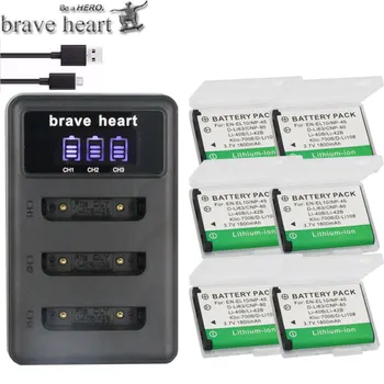 li-42b Li-40B Li 40B 42B Battery+3-Slots Charger for Olympus Li-42B NP-45 for Nikon EN-EL10 D-Li63 D-Li108 NP-80 CNP80 KLIC-7006
li-42b Li-40B Li 40B 42B Battery+3-Slots Charger for Olympus Li-42B NP-45 for Nikon EN-EL10 D-Li63 D-Li108 NP-80 CNP80 KLIC-7006
