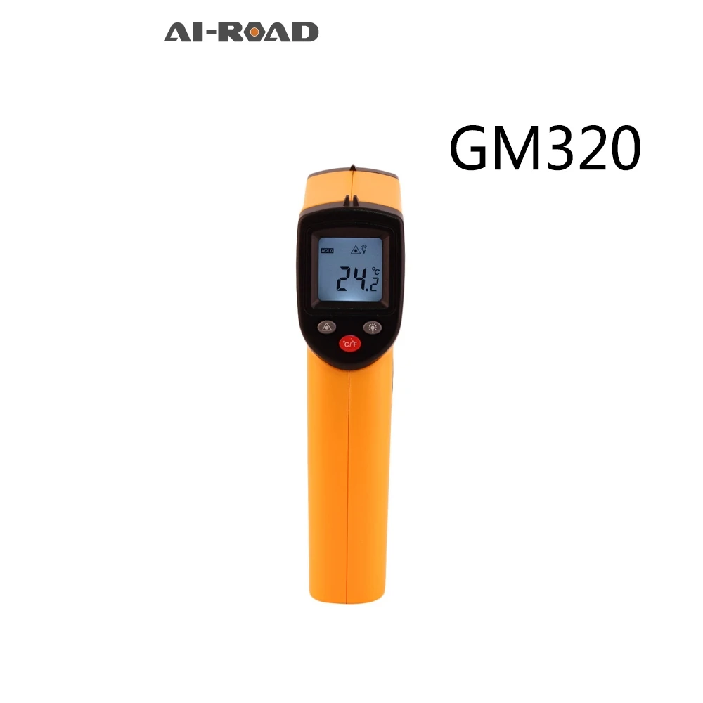 Digital GM320 Infrared Thermometer non contact infrared thermometer temperature Pyrometer IR Laser Point Gun -50~380 degree
Digital GM320 Infrared Thermometer non contact infrared thermometer temperature Pyrometer IR Laser Point Gun -50~380 degree