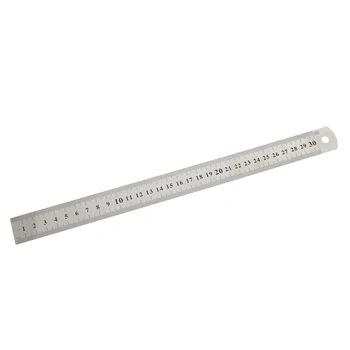 30CM 12"Steel Stainless Pocket Pouch Metric Metal Ruler Measurement Double Sided
30CM 12"Steel Stainless Pocket Pouch Metric Metal Ruler Measurement Double Sided