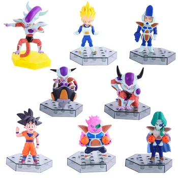 Dragon Ball Z Son Gokou Son Gohan Vegeta Anime Figure Juguetes PVC Action Figure Kids Toys Brinquedos Best Gift 8pcs/set
Dragon Ball Z Son Gokou Son Gohan Vegeta Anime Figure Juguetes PVC Action Figure Kids Toys Brinquedos Best Gift 8pcs/set