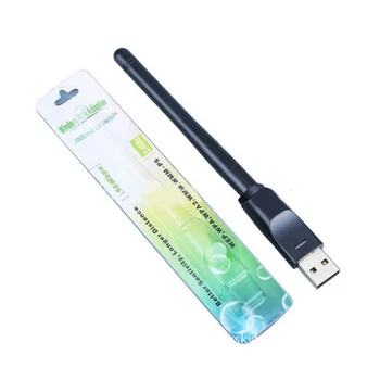 New Mini Wireless usb wifi 7601 2.4Ghz Wireless 2dBi wifi adapter for DVB-T2 and DVB-S2 TV BOX WiFI Antenna Network LAN Card
New Mini Wireless usb wifi 7601 2.4Ghz Wireless 2dBi wifi adapter for DVB-T2 and DVB-S2 TV BOX WiFI Antenna Network LAN Card