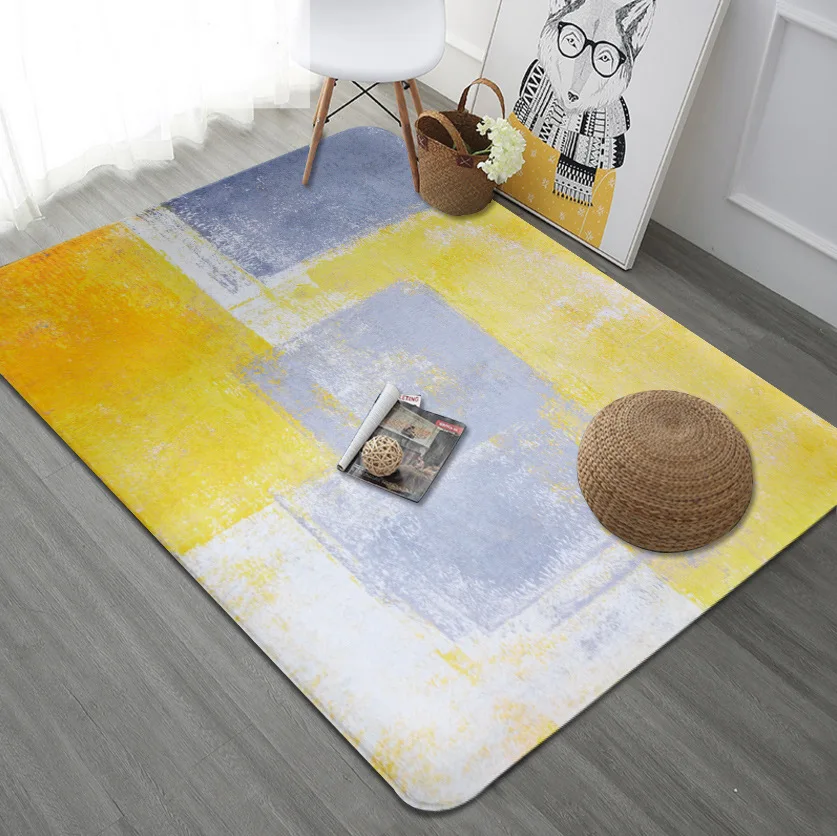 Color Mixed Rug and Carpet for Living Room Fashion Table Mat in Coffee House Book Store Floor Rug Anti Slip Tapeta Kids Play Mat
Color Mixed Rug and Carpet for Living Room Fashion Table Mat in Coffee House Book Store Floor Rug Anti Slip Tapeta Kids Play Mat