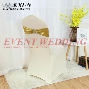 25pcs Lot Metalic Bronzing Coated Lycra Chair Band Spandex Chair Cover Sash With Round Buckle Wedding Decoration
25pcs Lot Metalic Bronzing Coated Lycra Chair Band Spandex Chair Cover Sash With Round Buckle Wedding Decoration