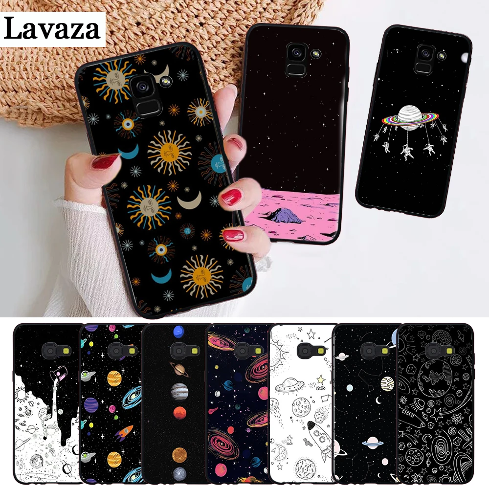 Силиконовый чехол Lavaza для Samsung A3 A5 A6 Plus A7 A8 A9 A10 A30 A40 A50 A70 J6 A10S A30S A50S|Бамперы| |
