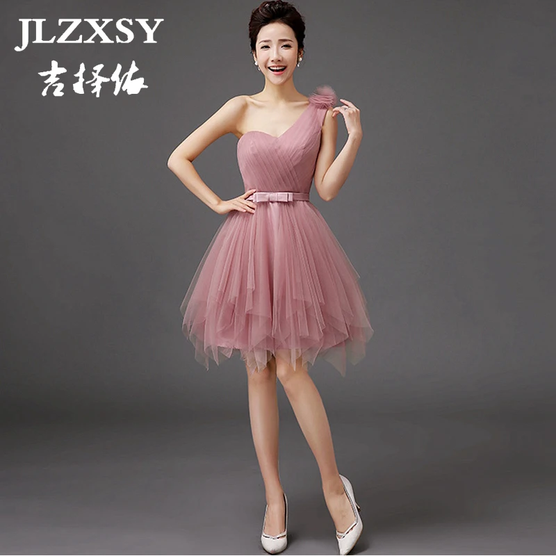 JLZXSY бледно-лиловый платья для свадьбы подружки невесты трапециевидной формы