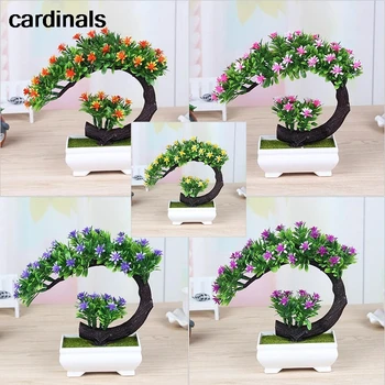 1pcs Mini Artificial Bonsai Pine tree Plants Pots Plastic Pots Fake Green Plants Pots Wedding Decoration Room Study Accessories
1pcs Mini Artificial Bonsai Pine tree Plants Pots Plastic Pots Fake Green Plants Pots Wedding Decoration Room Study Accessories